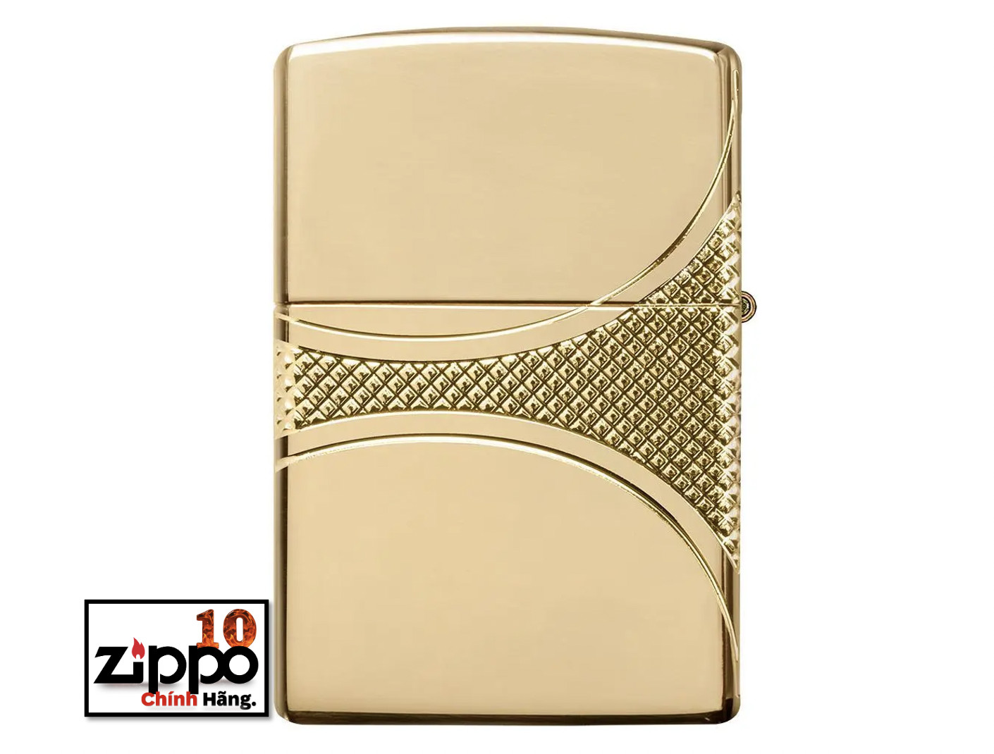 Bật lửa ZIPPO 49108 Armor Fleur-de-lis Design - Chính hãng 100%