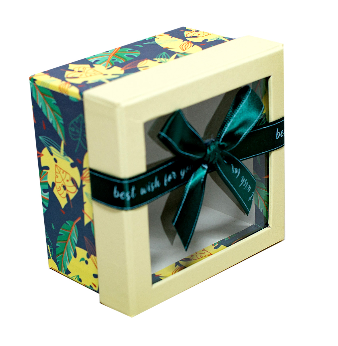 Hộp quà Vuông Phượng Hoàng V047 - 9 x 9 x 6 cm - Giao nẫu ngẫu nhiên