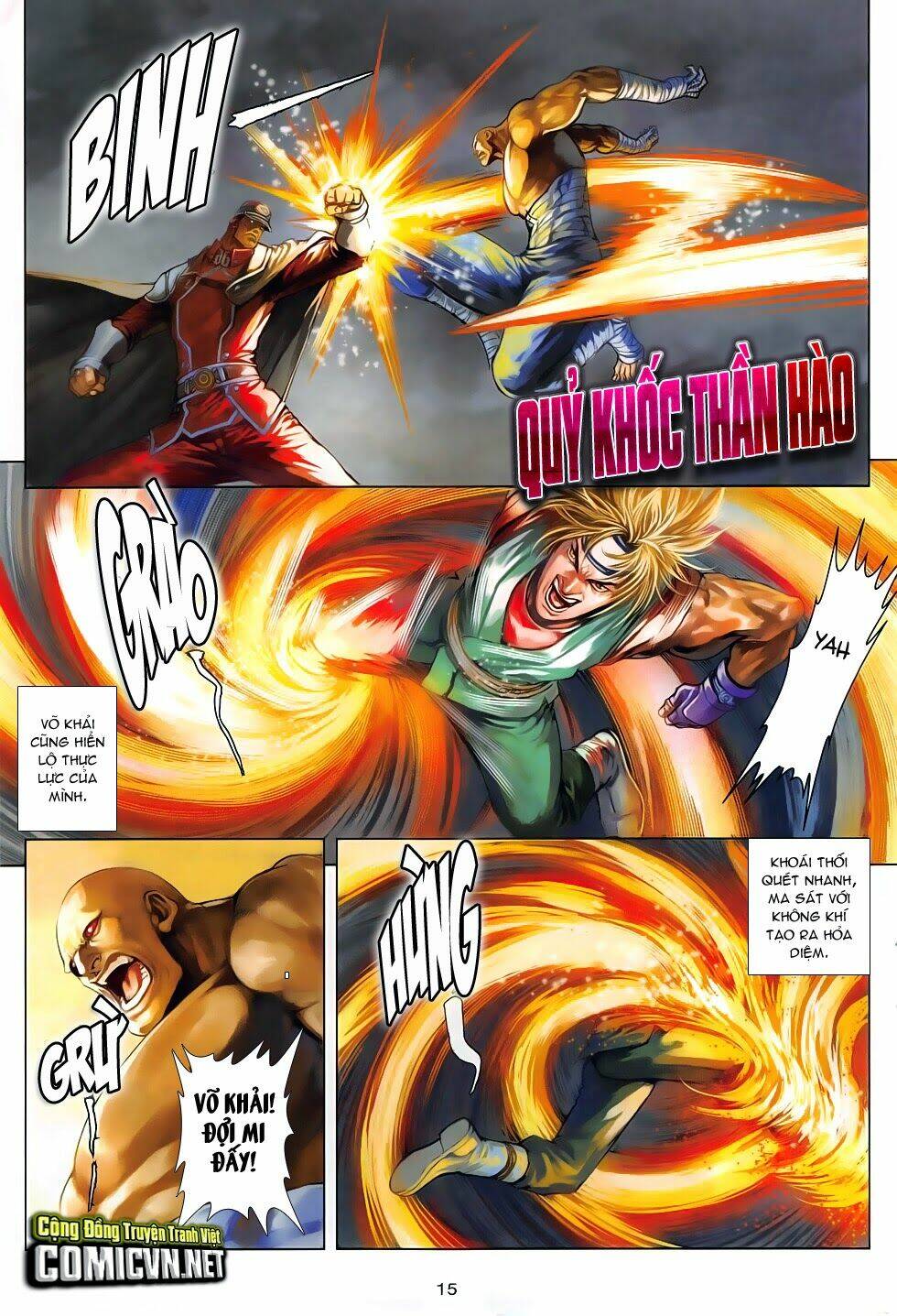 ba động quyền z hadouken zero chapter 13 15