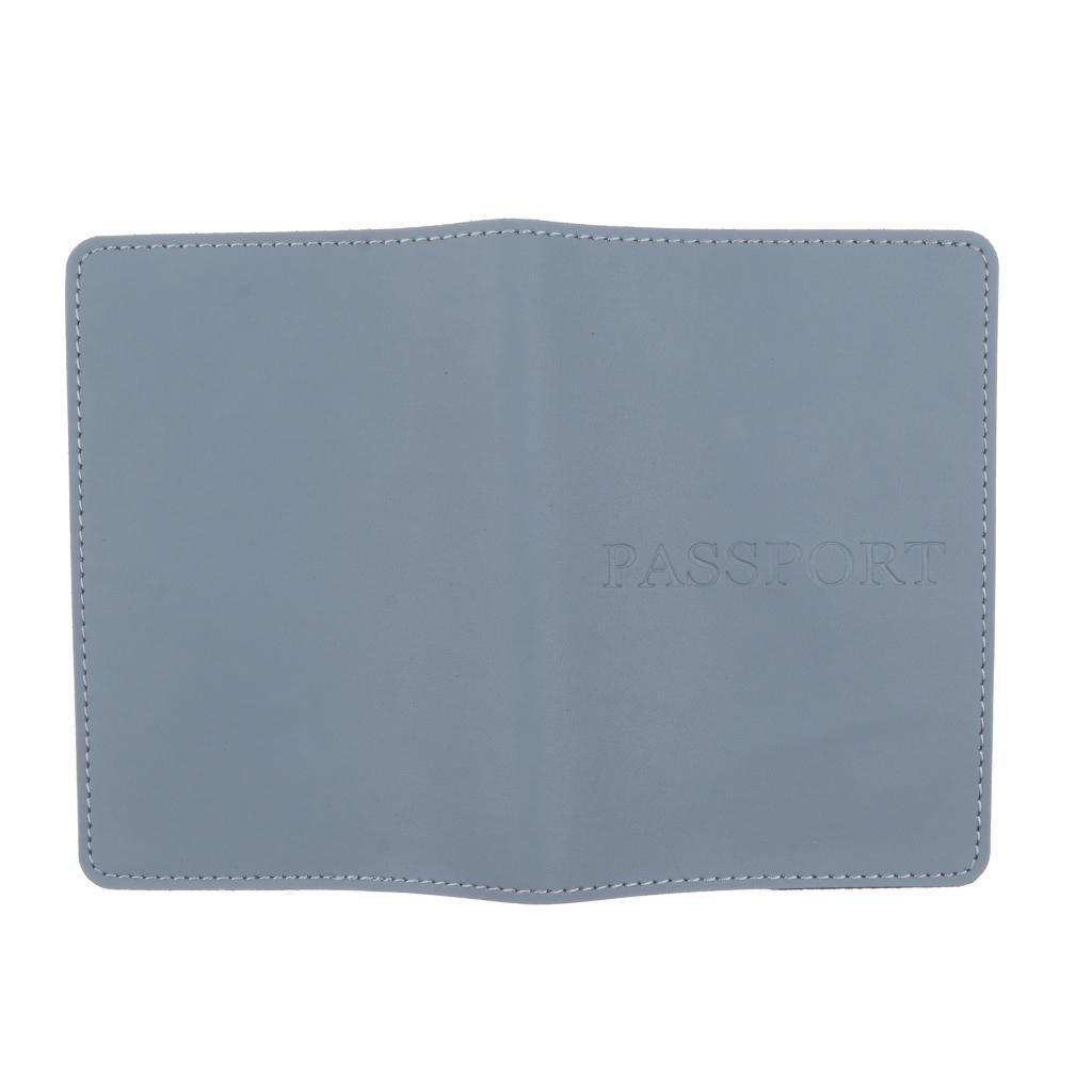 2x New Travel Leather  Holder Card