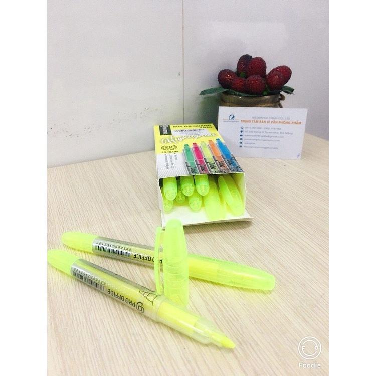 VPP - Bút dạ quang nhớ dòng 2 đầu highlighter Pro-office HL100 - tùy chọn màu, số lượng