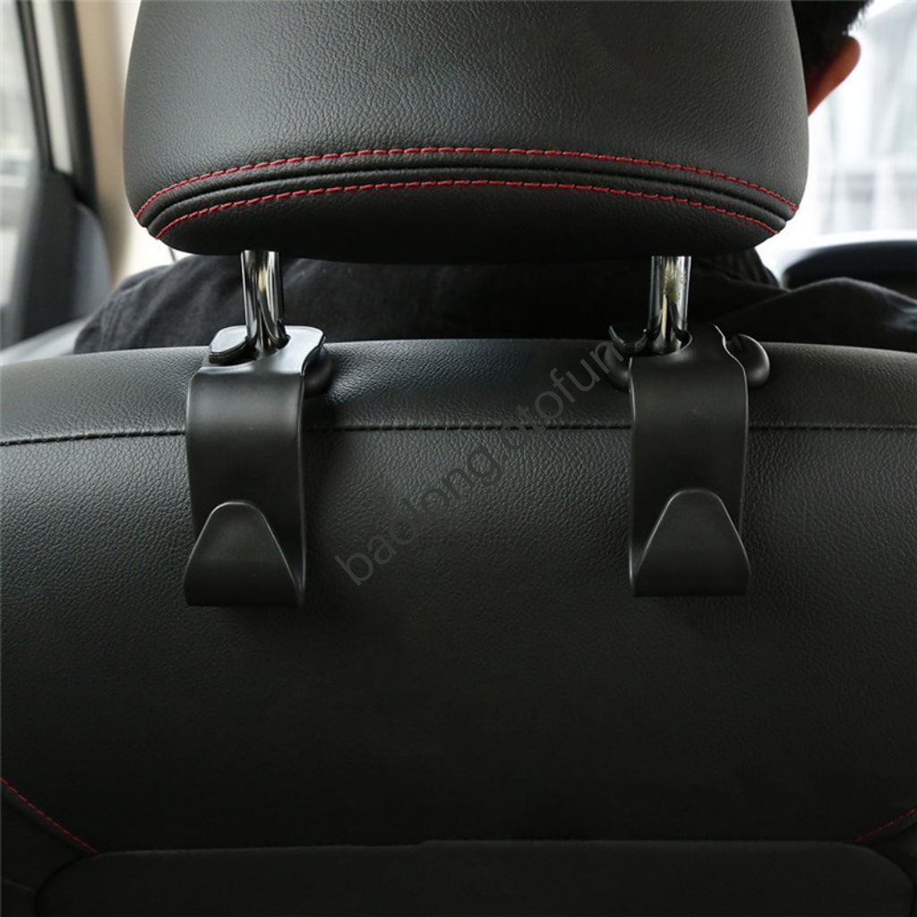 Móc treo đồ xe ô tô chữ S tiện dụng gắn sau ghế,Móc treo đồ ô tô nhỏ gọn gắn sau ghế xe hơi, Móc treo đồ chữ S đơn giản