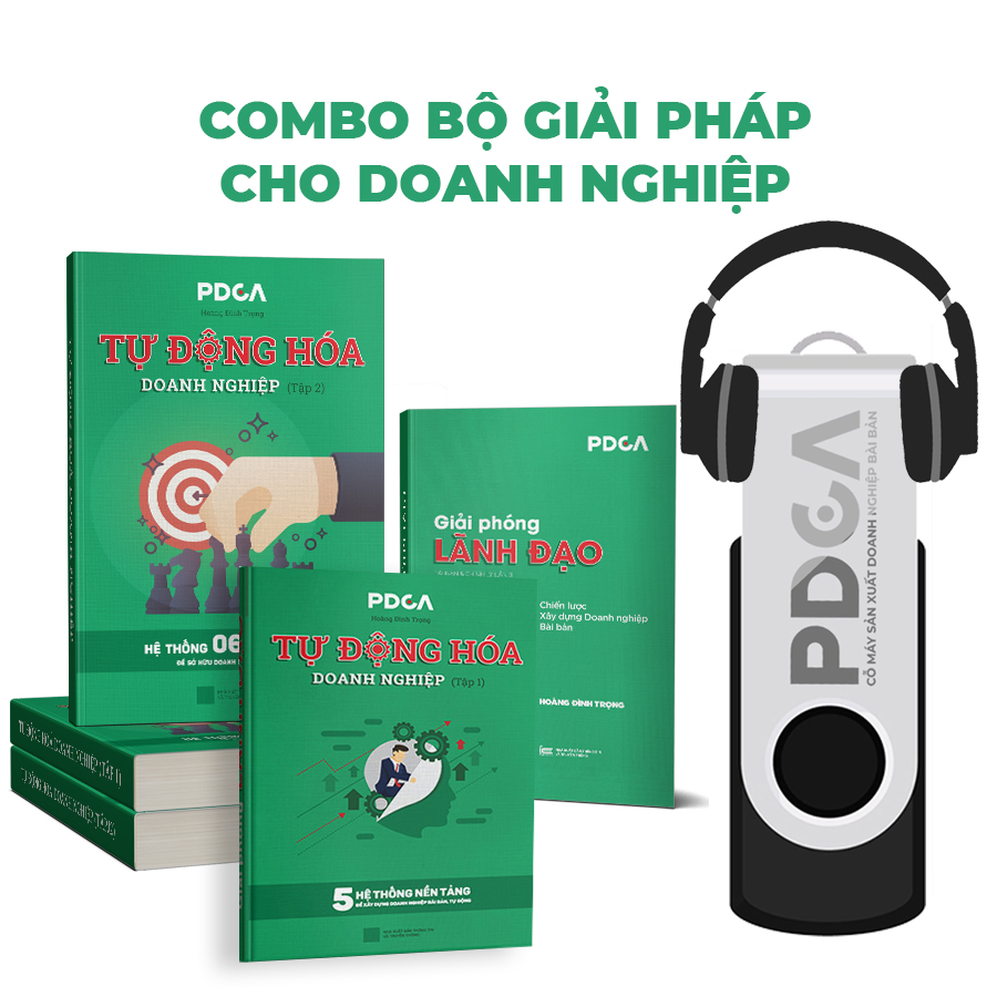 Combo Trọn Bộ Sách Giải Phóng Lãnh Đạo - Tự Động Hóa Doanh Nghiệp Tập 1 - Tự Động Hóa Doanh Nghiệp Tập 2 - Combo 3 Audio Sách Nói Về Quản Trị