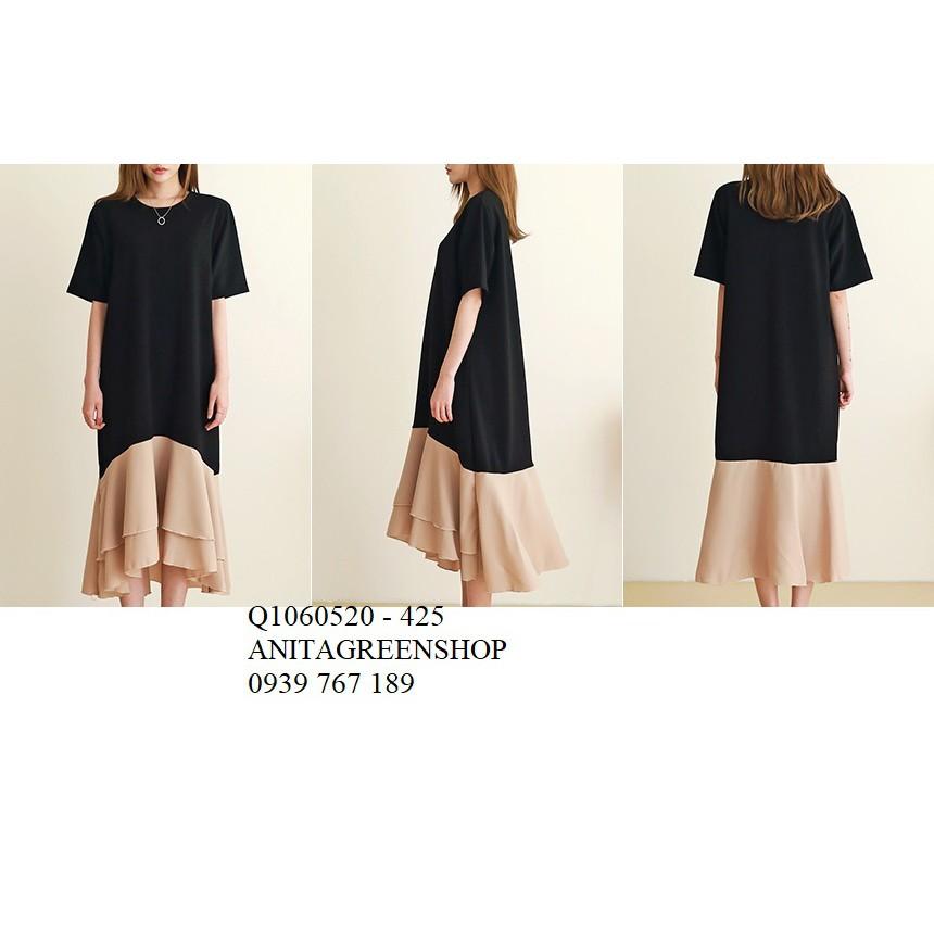 Q1060520 ĐẦM THUN XÒE MULLET