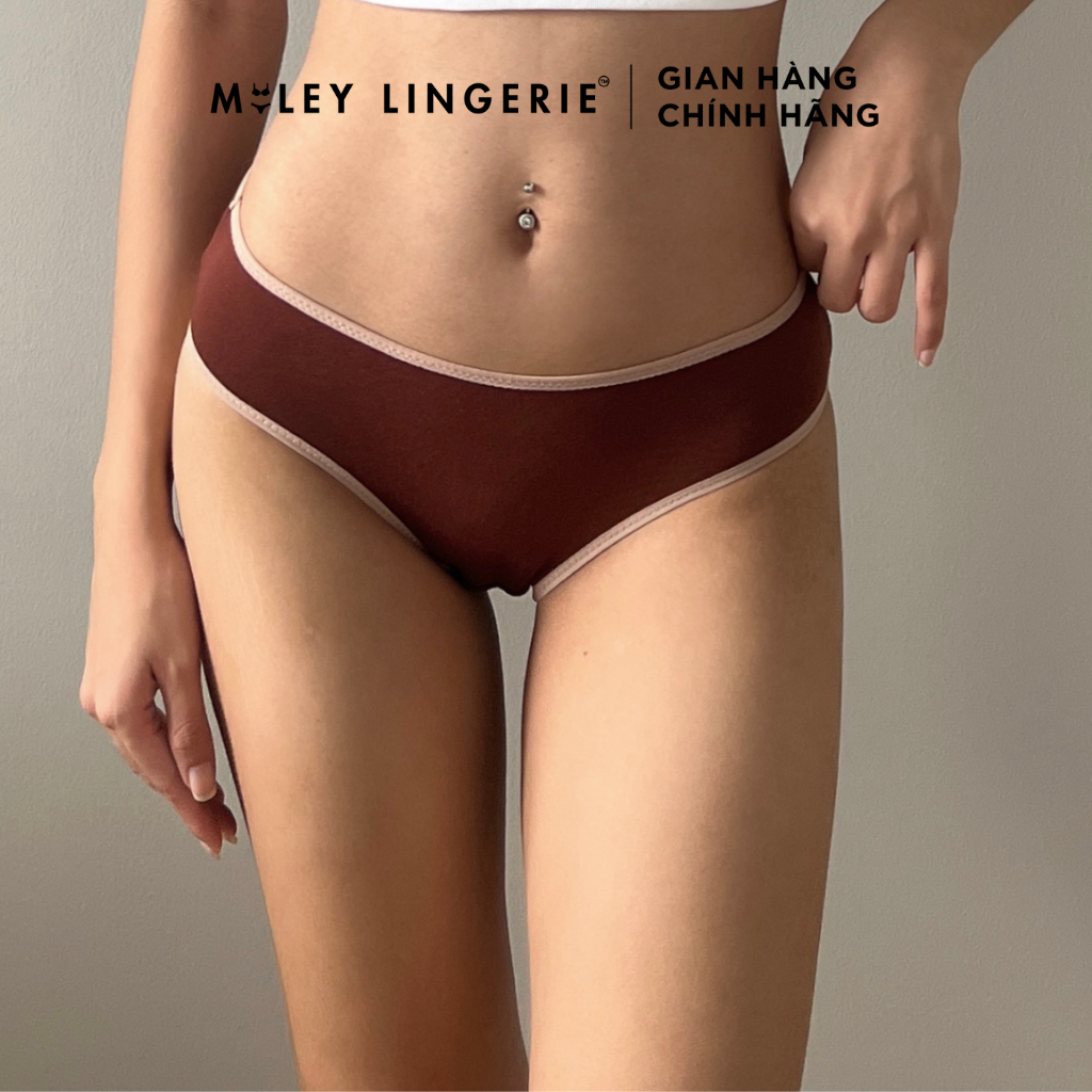 Combo 3 quần lót nữ cotton co dãn 4 chiều Flexi Miley Lingerie - Màu ngẫu nhiên