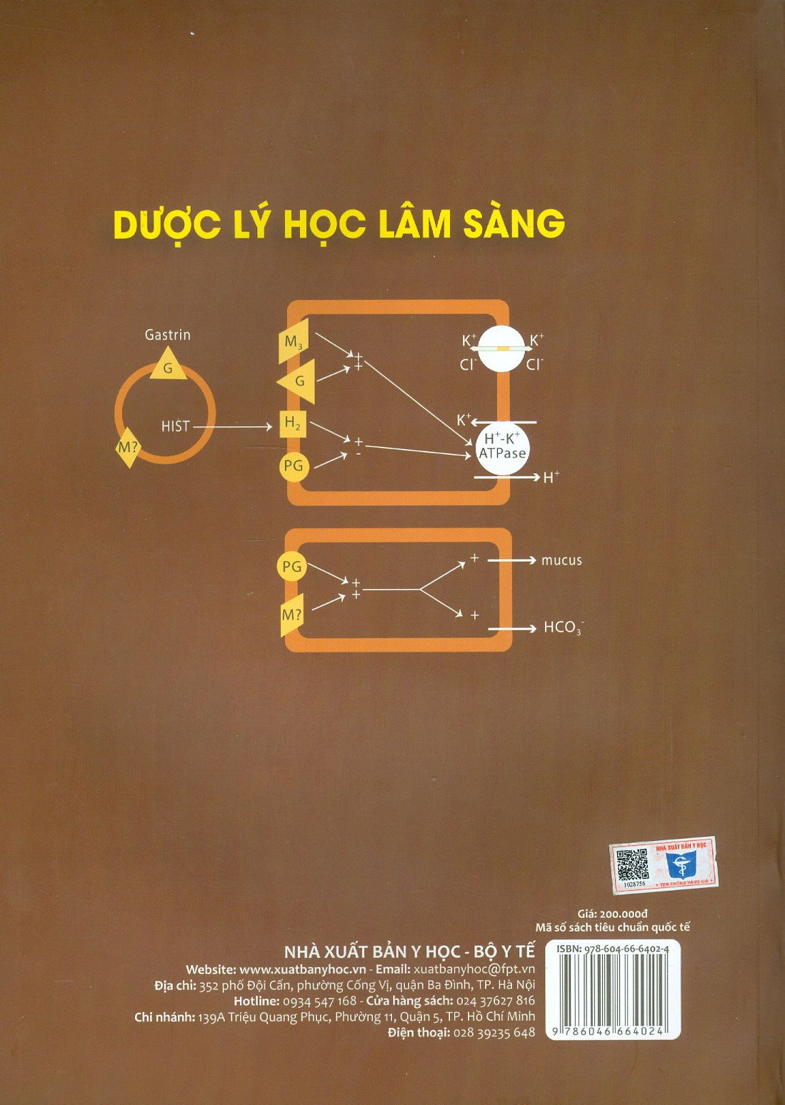 Dược Lý Học Lâm Sàng (Xuất bản lần thứ bảy có sửa chữa và bổ sung) - Chủ biên: GS.TS. Đào Văn Phan