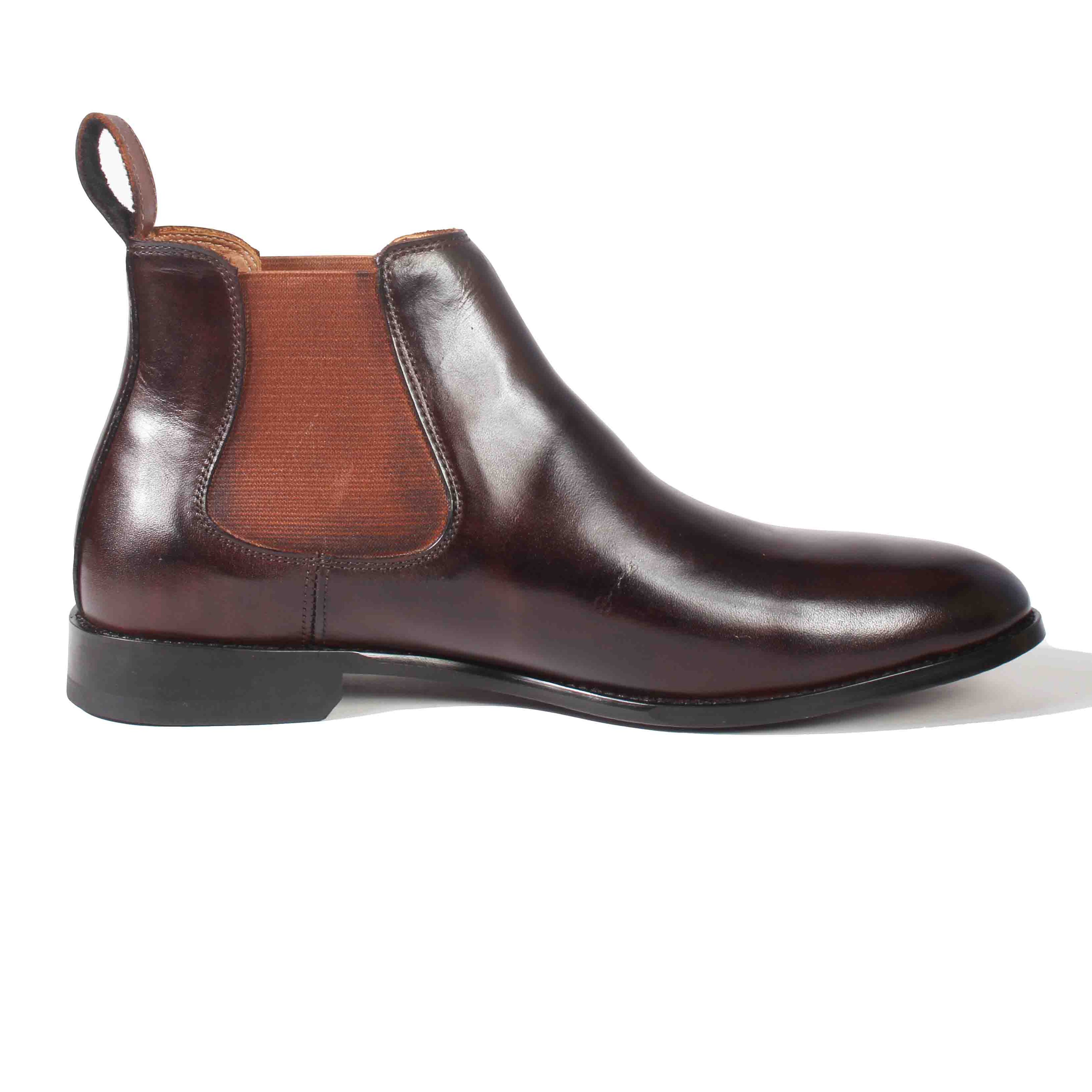 Giày Bốt Banuli Nam Da Bê Italian H1CS1M0 Chelsea Boots (Da Mềm Dẻo, Đế Siêu nhẹ, Bảo Hành Trọn Đời)