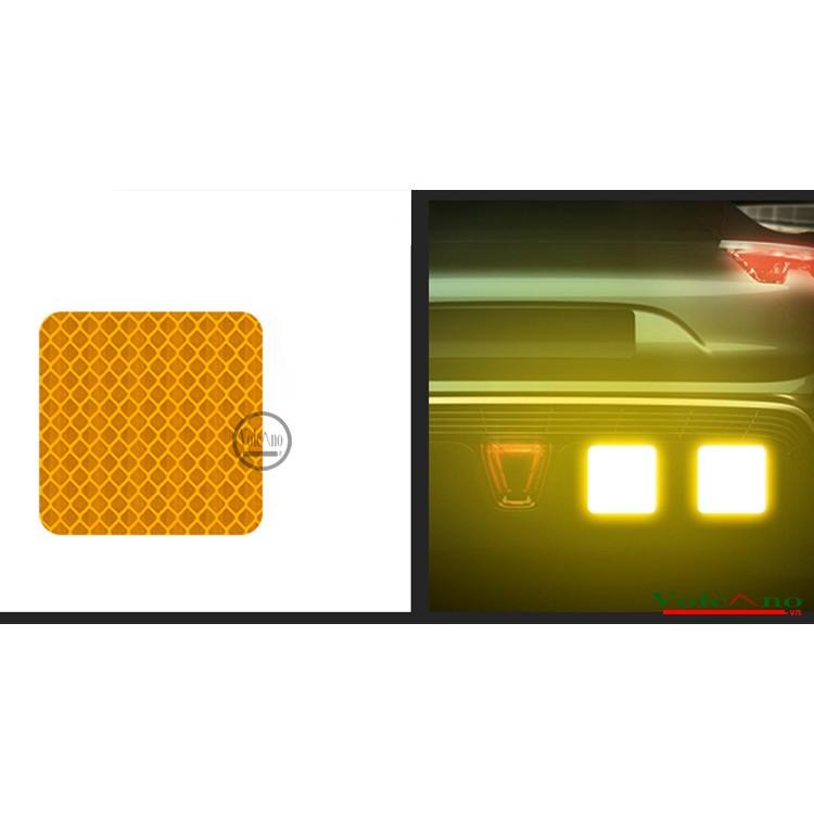 Decal phản quang dán trang trí cảnh báo xe ô tô, xe máy
