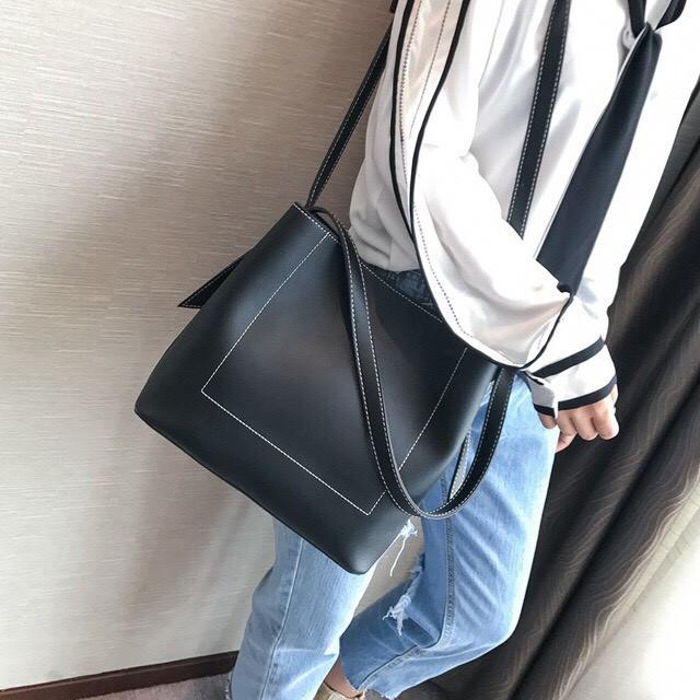 TÚI ĐEO CHÉO THỜI TRANG NỮ 2 DÂY DA ĐEO CHÉO PHỤ KIỆN THỜI TRANG