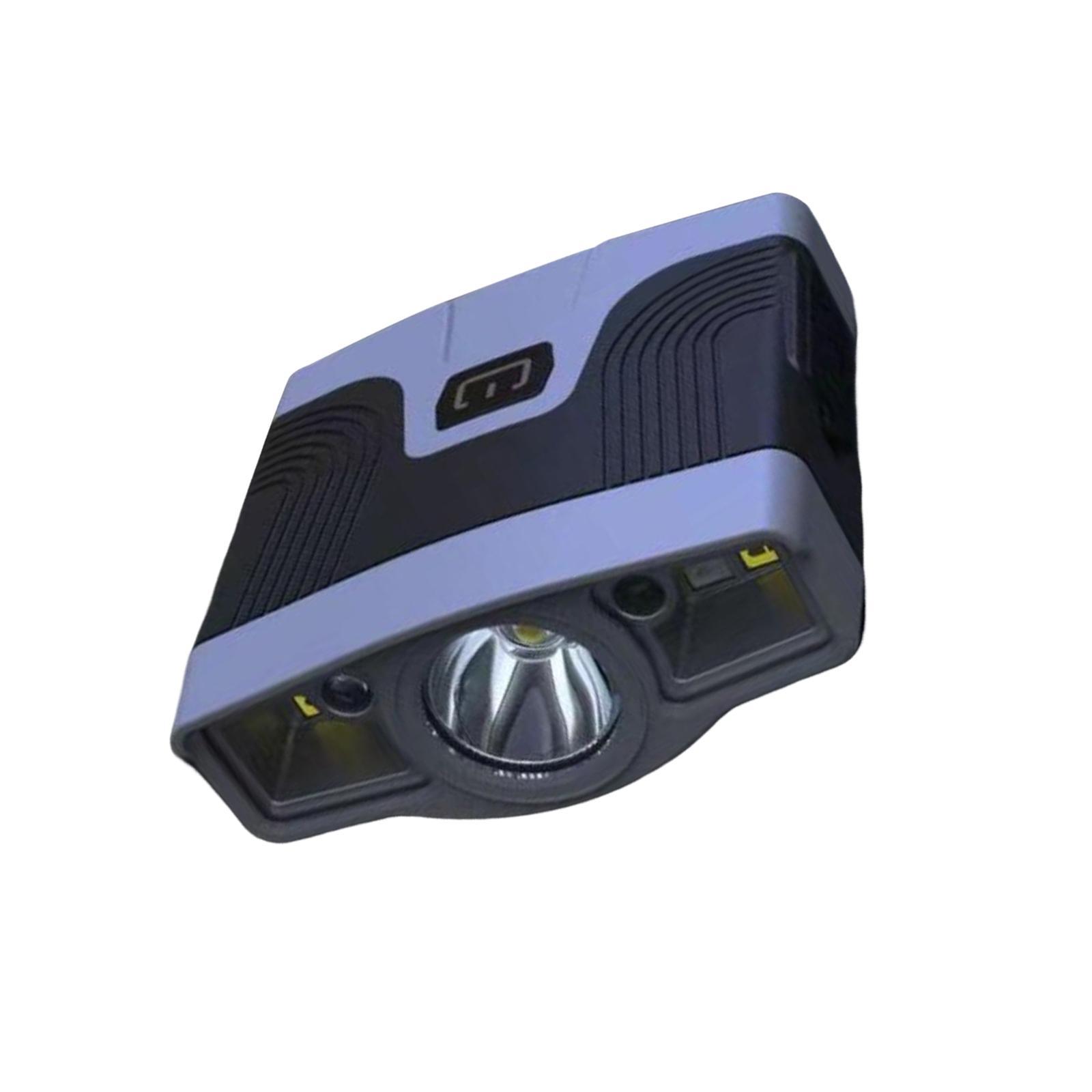 LED Cap Lights Clip On Hat Brim Camping Fishing Bike Cycling