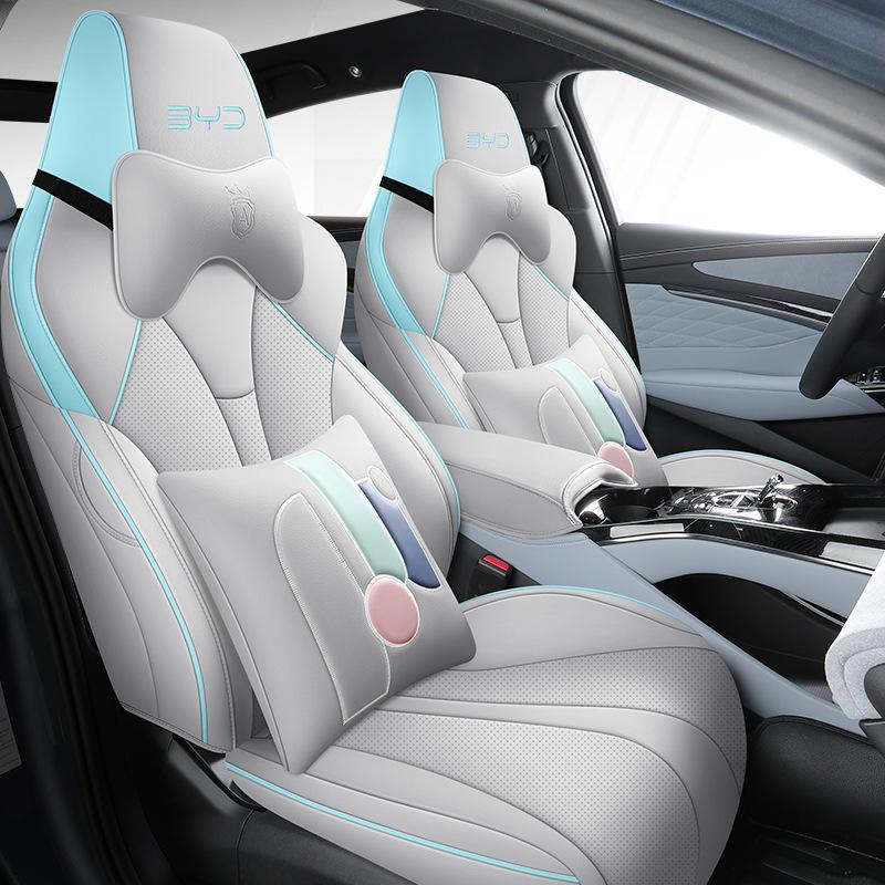 Ưu đãi đặc biệt mới BYD seal bọc ghế ô tô đặc biệt được bao quanh hoàn toàn bởi đệm bốn mùa đa năng thoáng khí bọc ghế thoải mái có đục lỗ