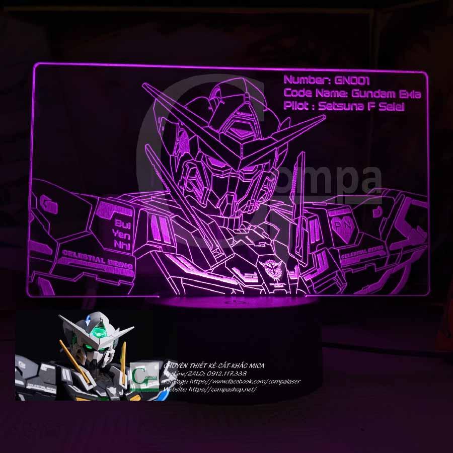 Đèn ngủ Gundam Exia GN001 AGND0201 16 MÀU TÙY CHỈNH