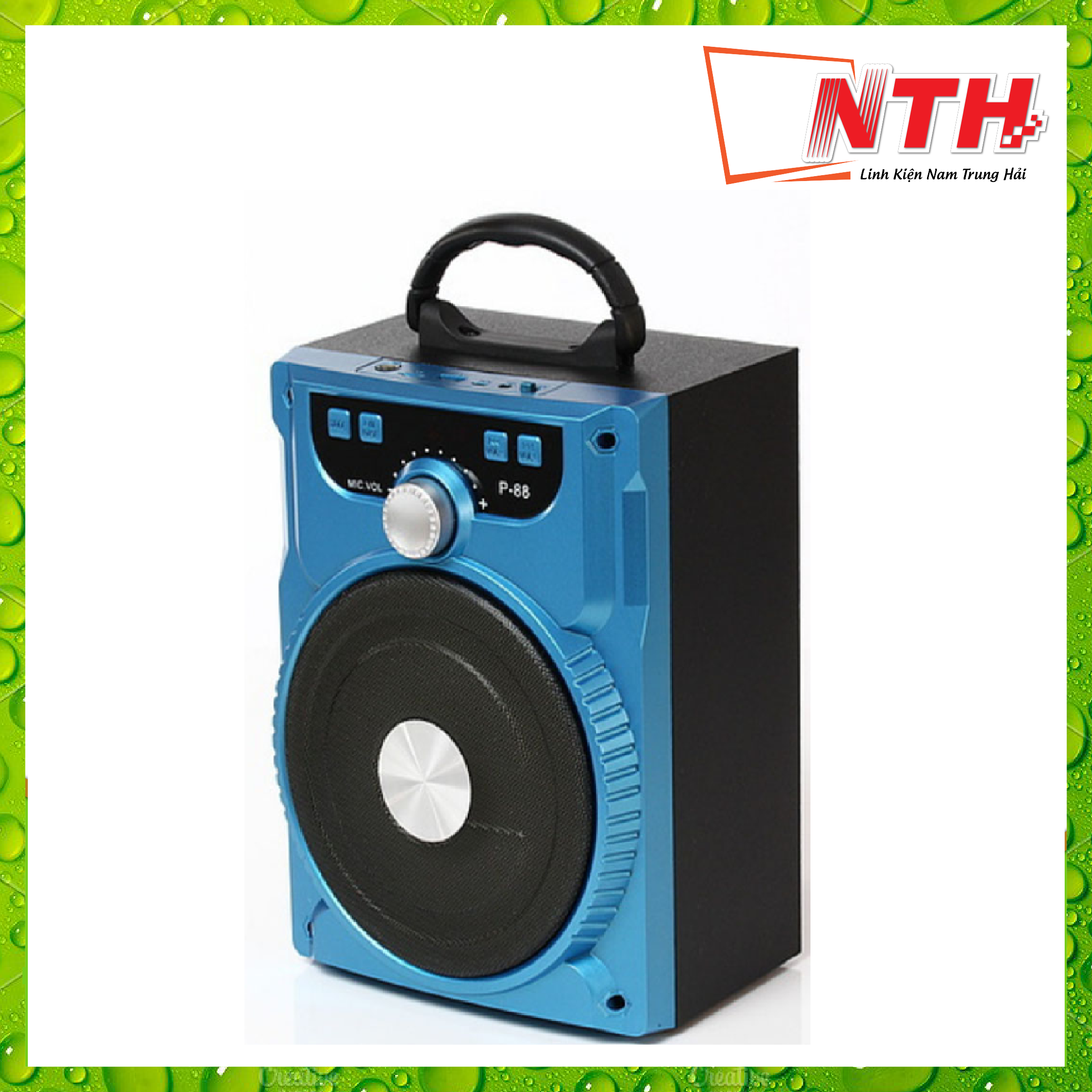 LOA KARAOKE XÁCH TAY MINI BLUETOOTH P88 + TẶNG KÈM MICRO