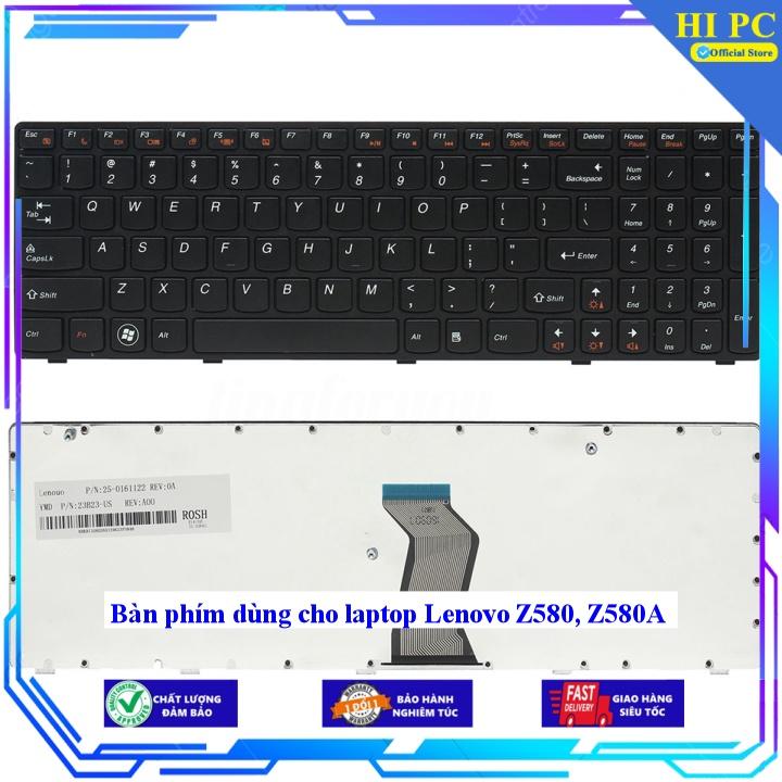 Bàn phím dùng cho laptop Lenovo Z580 Z580A - Hàng Nhập Khẩu