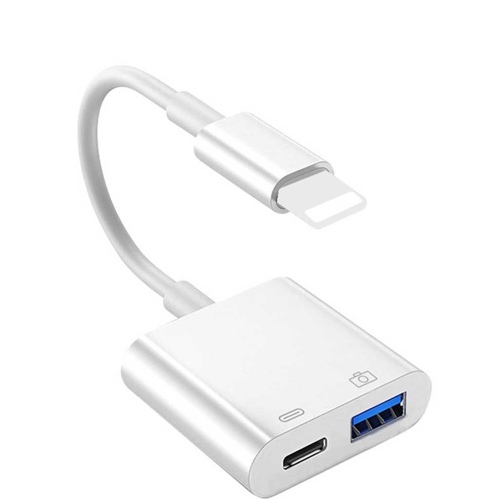 Bộ Chuyển Đổi Đa Năng 'Light' Sang USB 3.0, Cáp Chuyển đổi  'Light' Sang Cổng USB &amp; Cổng' Light' Tốc Độ Cao - Hàng chính hãng/ Hàng nhập khẩu