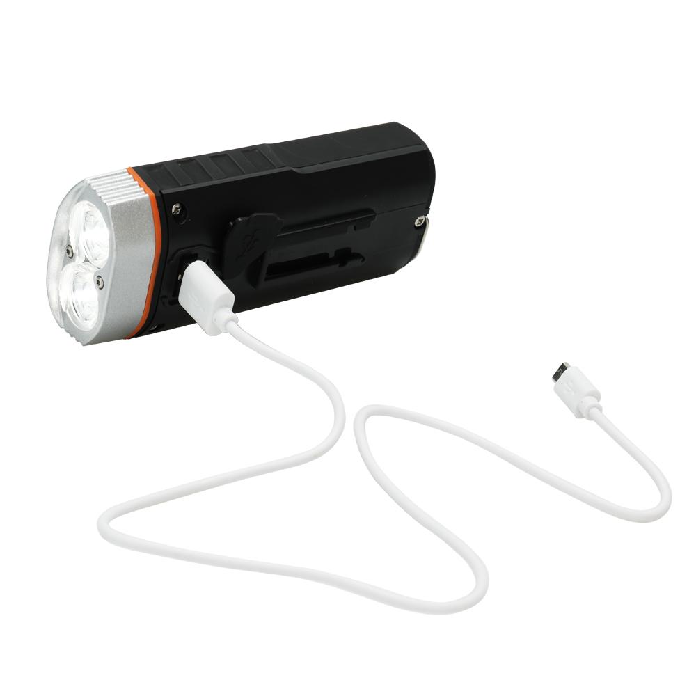 Bộ đèn pha siêu sáng và đèn hậu dành cho xe đạp không thấm nước