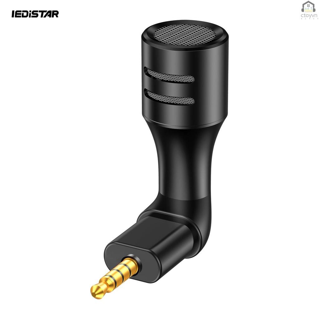Micro mini IEDiSTAR thu âm chống ồn jack cắm 3.5mm cho điện thoại Android