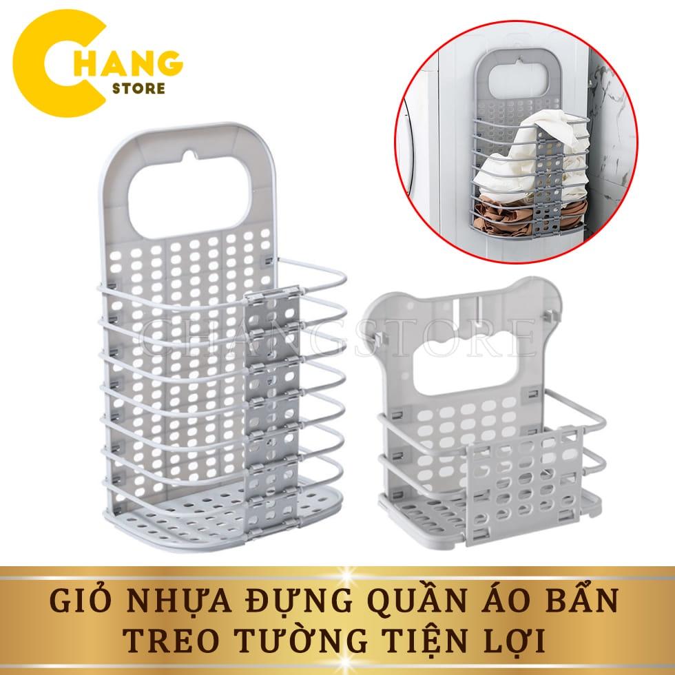 Giỏ Đựng Quần Áo Trước Khi Giặt Treo Tường Thiết Kế Thông Minh Có Thể Gấp Gọn Tiện Lợi