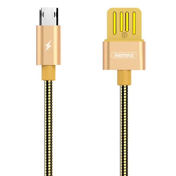 Cáp Sạc Bọc Thép Remax RC-080M Đầu Micro 1m - Hàng Chính Hãng