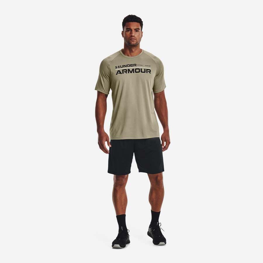 Áo tay ngắn thể thao nam Under Armour Tech 2.0 Wordmark - 1370538-037