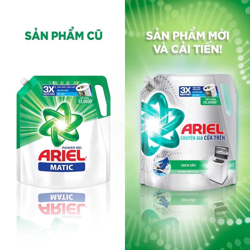 Nước giặt Ariel Cửa Trên Sạch Sâu ,Hương Downy ,Oải Hương 3,2l