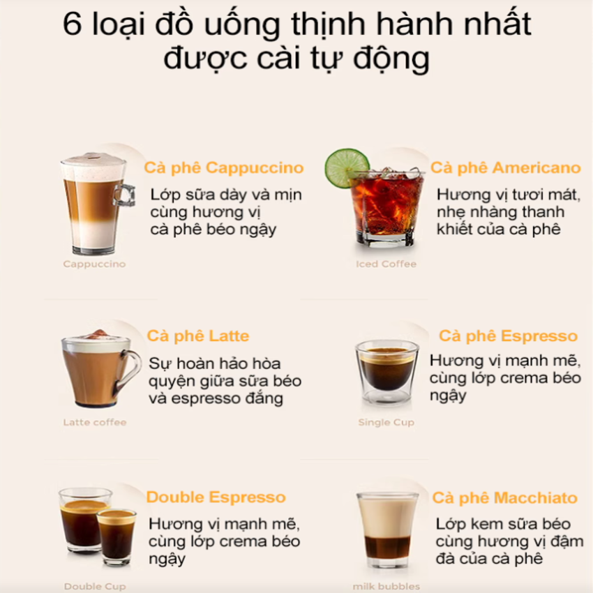 Máy pha cà phê tự động chuyên nghiệp, dùng cho quán cà phê, nhà hàng và khách sạn HiBREW H16 - Hàng Nhập Khẩu