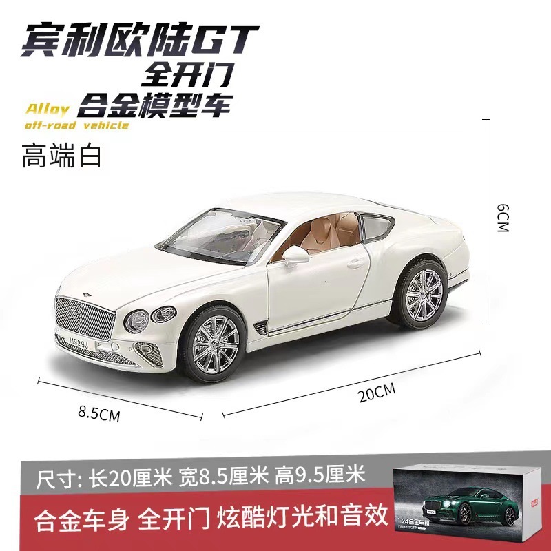 Xe Mô Hình Hợp Kim Siêu Xe Bentley Continental GT Tỉ Lệ 1:24