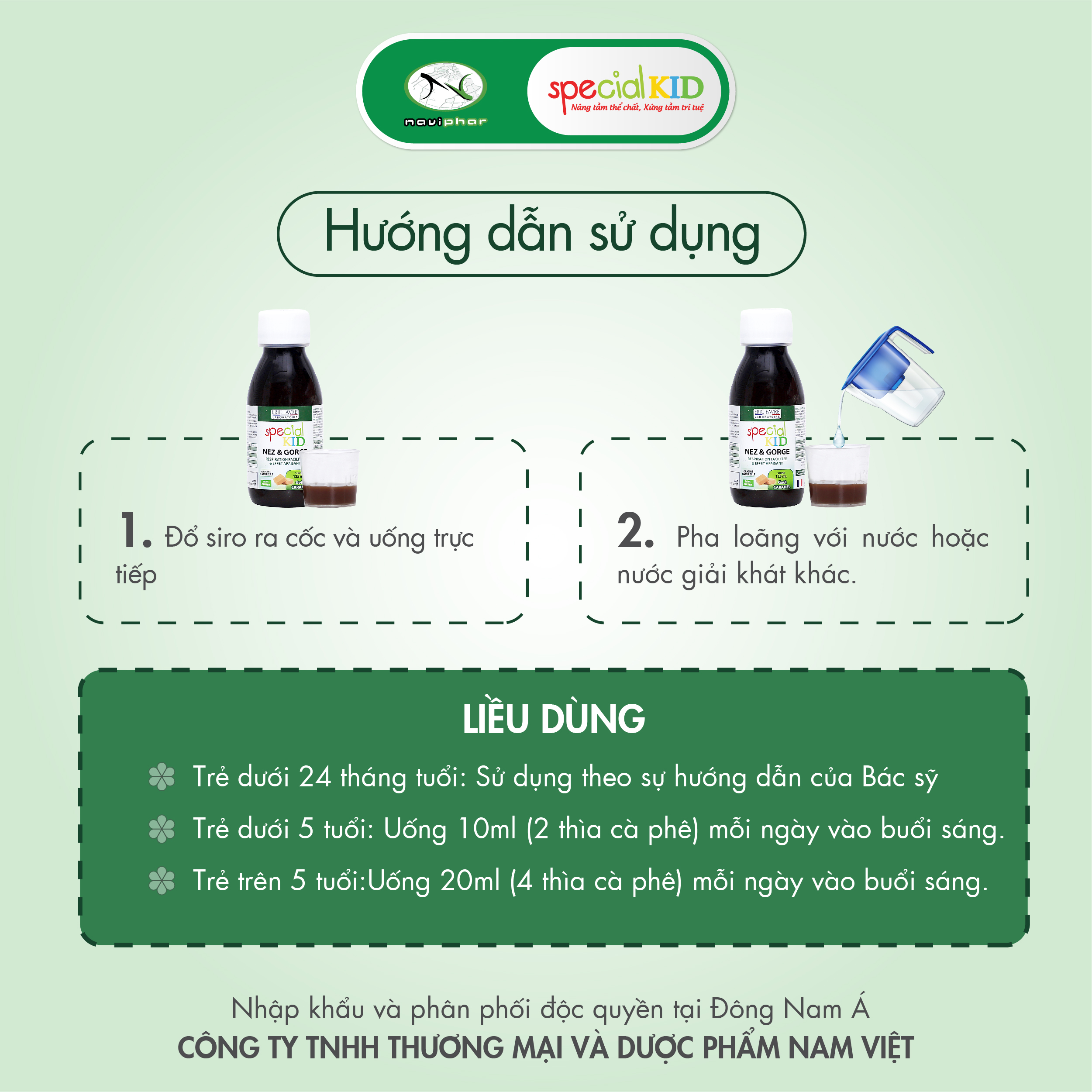 TPBVSK Special Kid Nez et Gorge - Hỗ trợ giảm viêm họng, viêm phế quản, Giúp thông mũi, giảm ho, bớt lo viêm họng