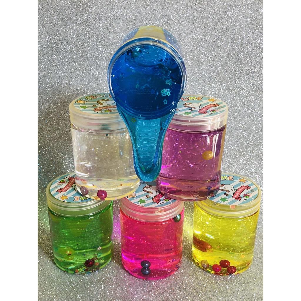 SLIME Hình Trụ NG0C TRAI BIỂN charm xốp bi tròn cực đẹp thiết kế độc đáo ấn tượng Đồ chơi Slam Gudetama