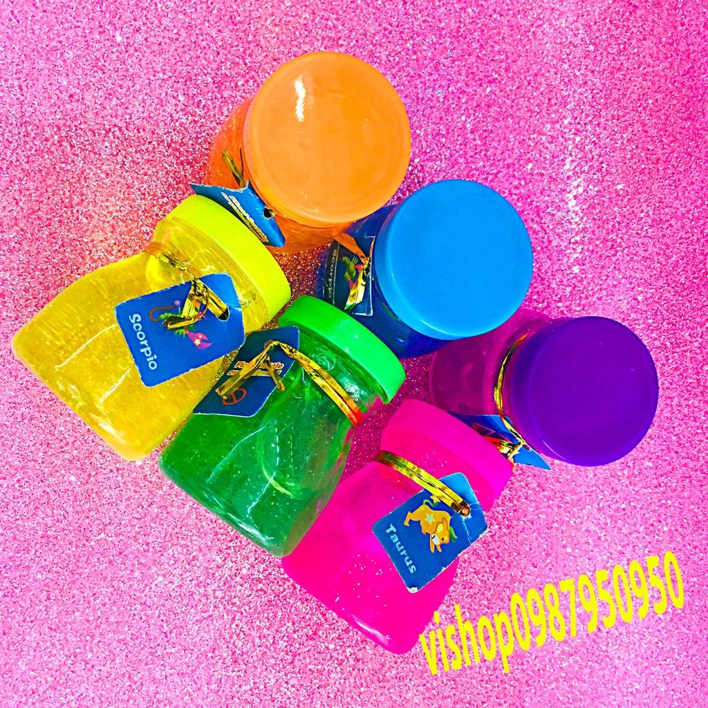 SLIME LỌ ƯỚC CHARM NG0C TRAI 6 màu Slam thiết kế độc đáo ấn tượng squishy