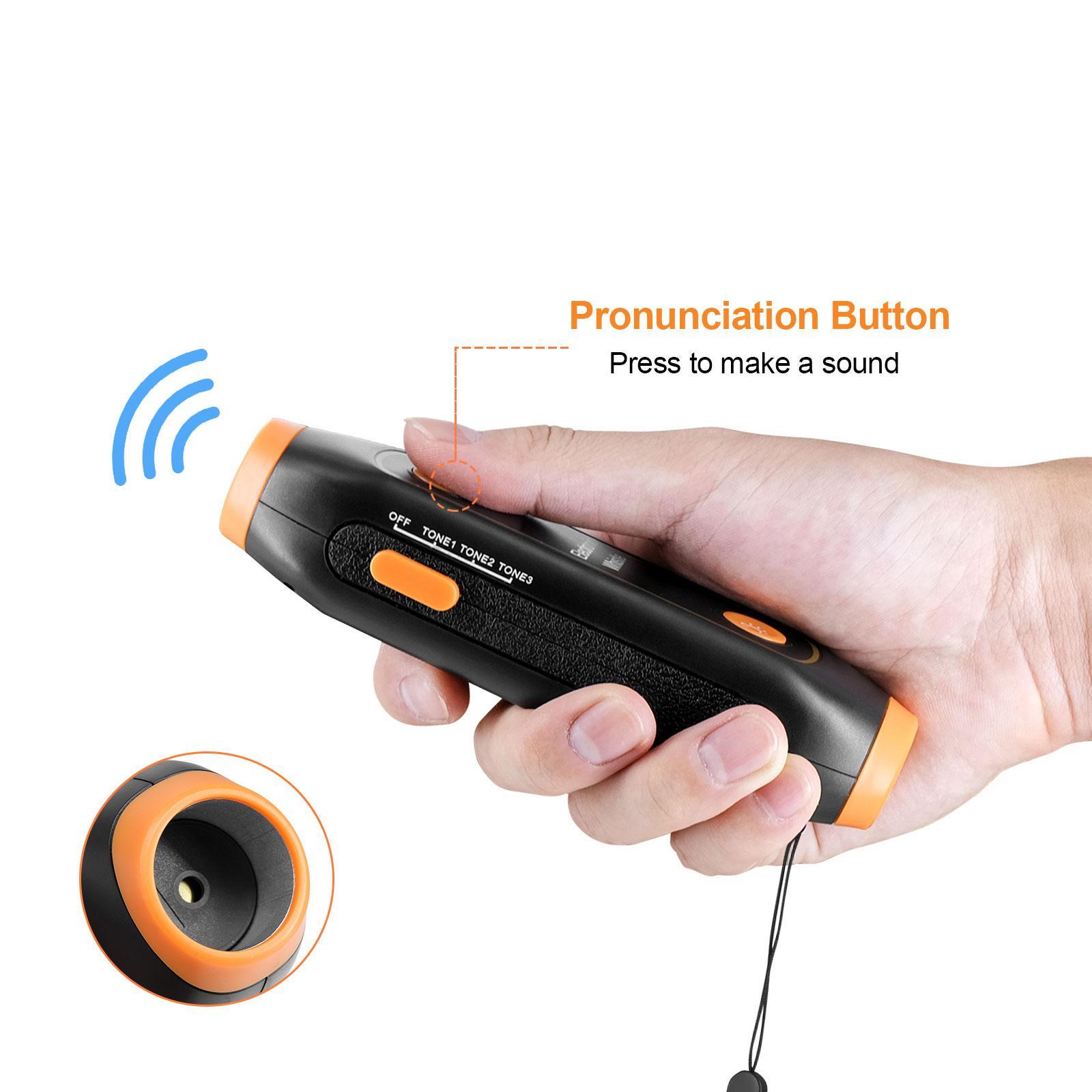 Handheld Electric Whistle High Volume 3 Modes for Camping Outdoor Basketball