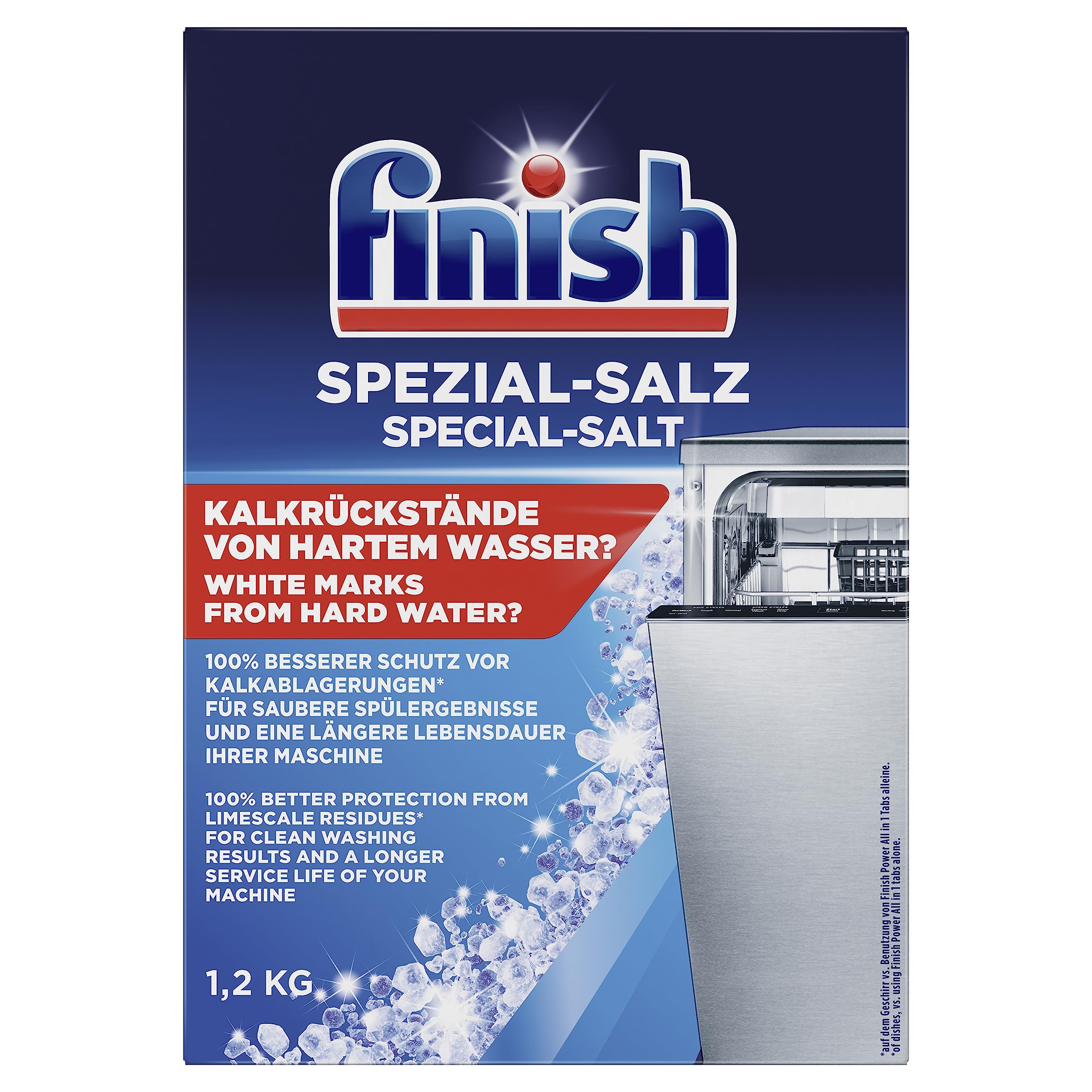 Muối rửa chén Finish Dishwasher Salt 1,5kg PTT017383