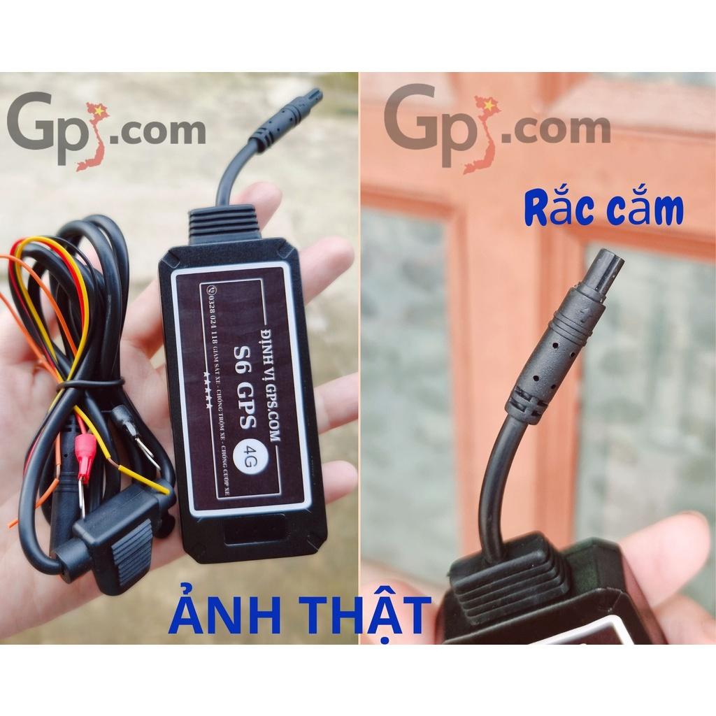 (NEW) ĐỊNH VỊ GPS S6 4G DÀNH CHO Ô TÔ, XE MÁY CÔNG NGHỆ 4G ĐỘ CHÍNH XÁC CAO, TẮT MỞ MÁY XE TỪ XA QUA APP