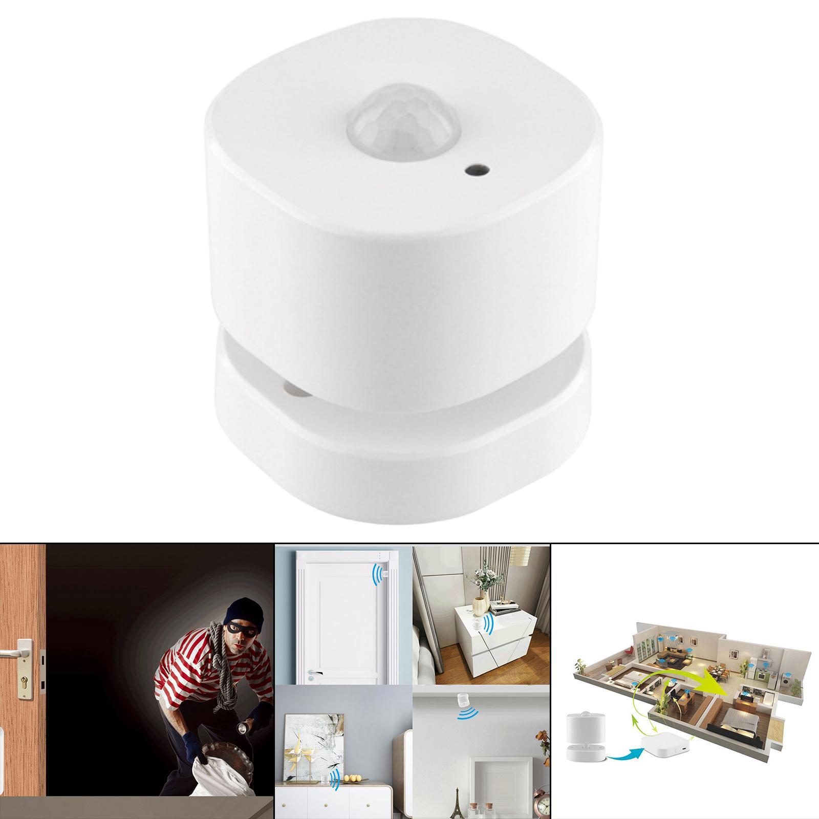 Human Sensor Movement Detector Home Security System Hub Required Body Movement Sensor for Home Security Protection Household
