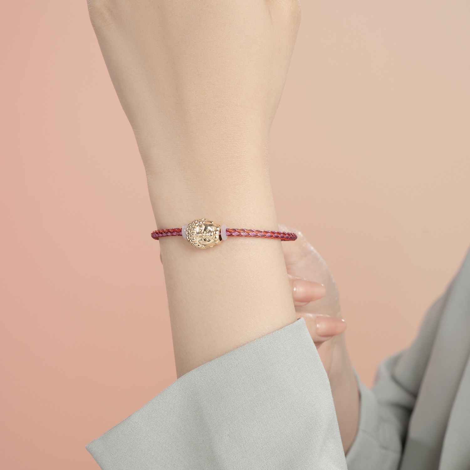 Charm Phật Vàng 14k LLF245 Huy Thanh Jewelry