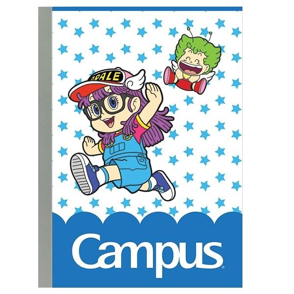 Vở Arale Gacchan-Star - B5 Kẻ Ngang Có Chấm 120 Trang ĐL 70g/m2 - Campus NB-BARS120 (Mẫu Màu Giao Ngẫu Nhiên)