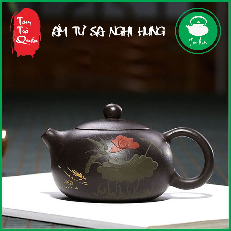 Ấm Tử Sa Nghi Hưng - hắc nê