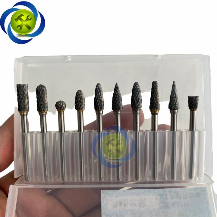 Bộ mũi doa hợp kim Đài Loan 10 chi tiết DOA-35-10 kích thước 3x5mm