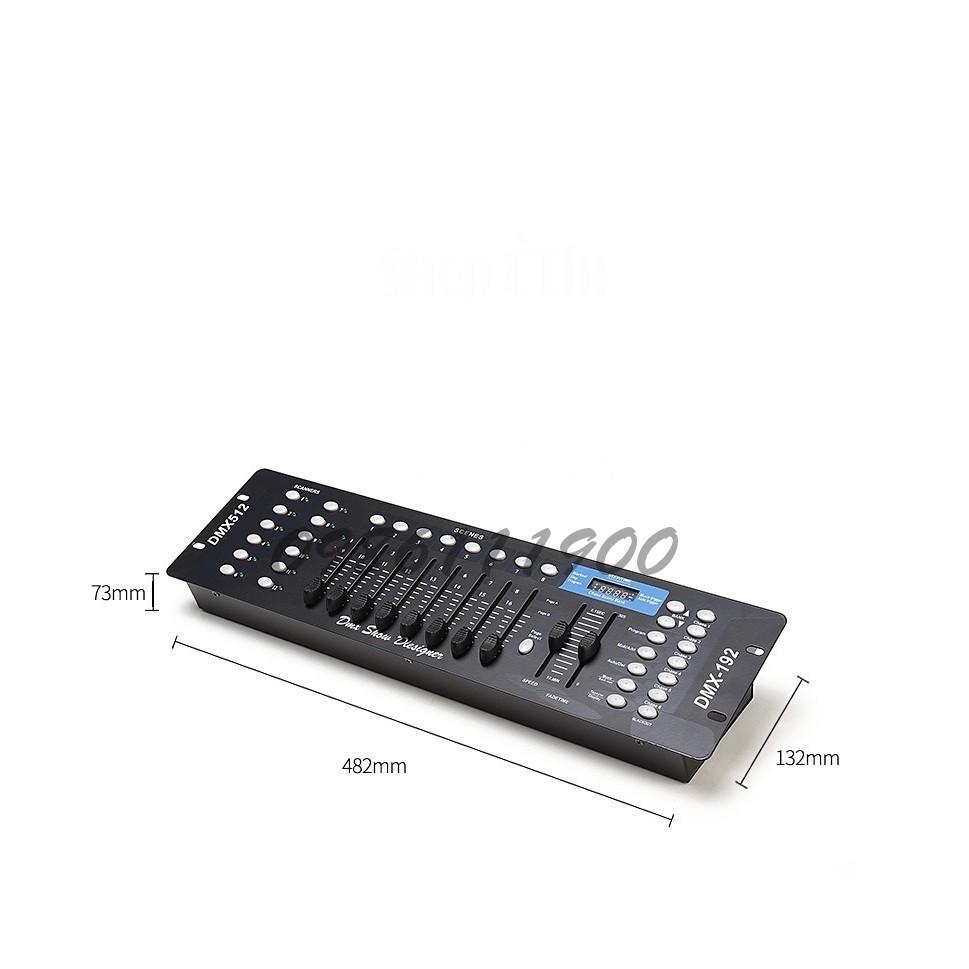 BÀN ĐIỀU KHIỂN ĐÈN SÂN KHẤU DMX 192 MIXER ĐIỀU KHIỂN ÁNH SÁNG
