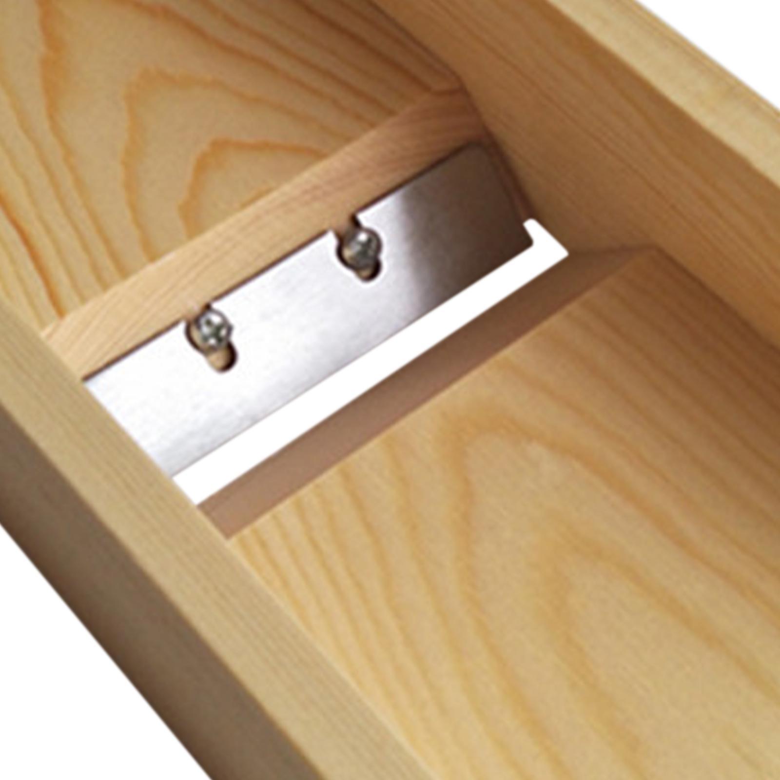 Wood Box Soap Loaf Cutter Beveler Planer for Handmade DIY Candle Making Supplies