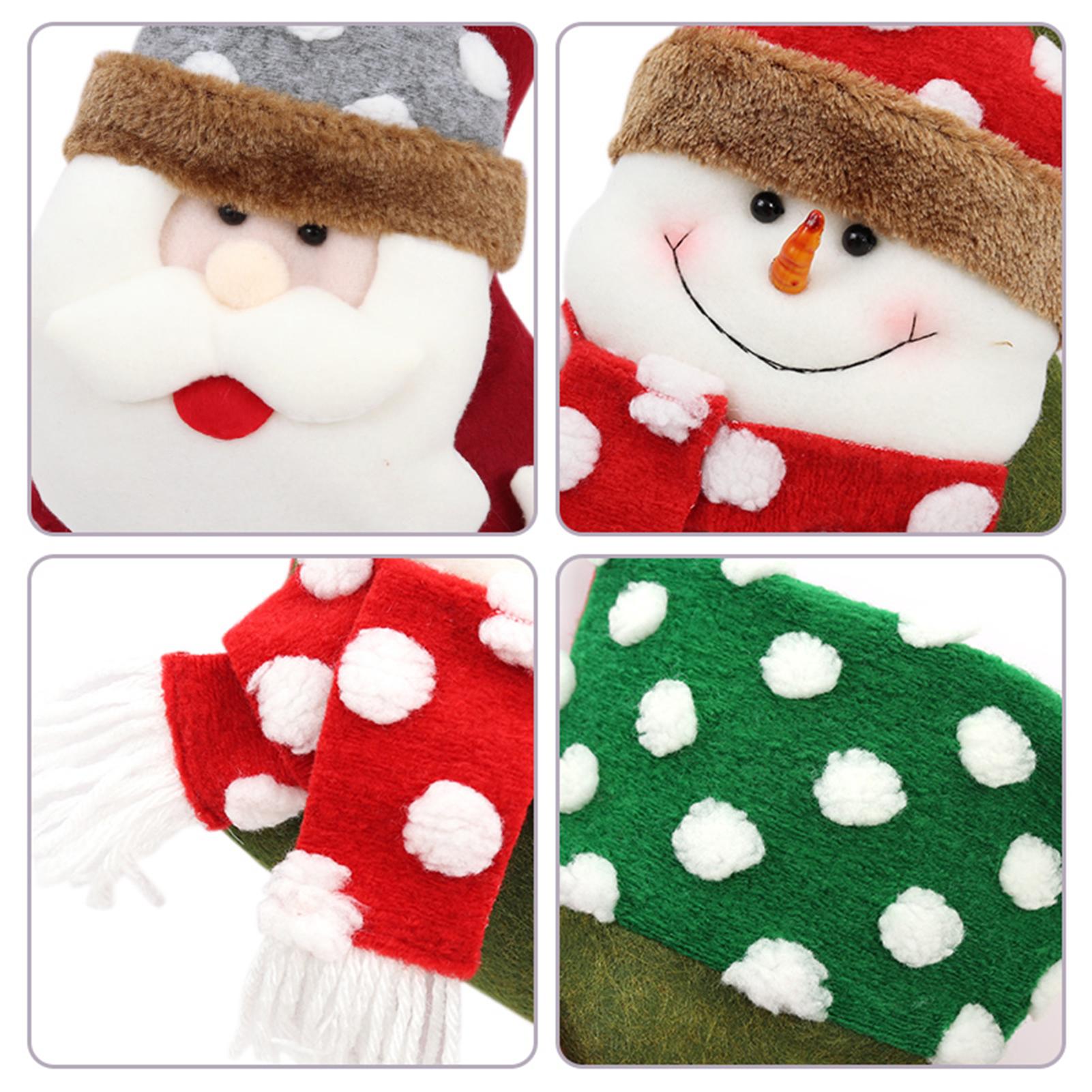 Set 2 Vớ Treo Cho Trang Trí Giáng Sinh Và Ngày Lễ Gia Đình Xmas Nhiều Kiểu Dáng