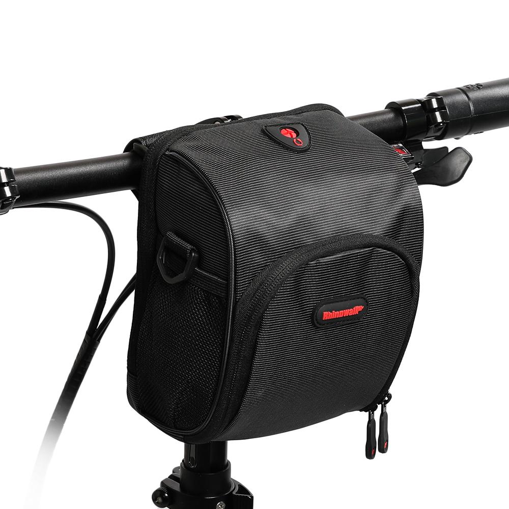 Túi trước lắp ghi đông xe đạp Pannier chống thấm nước, có thể tháo rời đeo vai