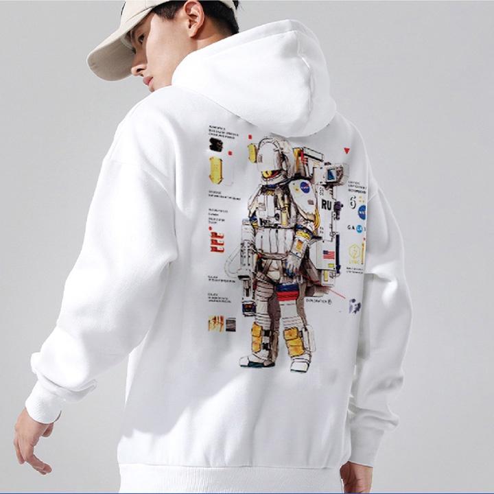 (Hot Trend) ÁO KHOÁC HOODIE NỈ NGOẠI Phi Hành Gia Nasa (HD3000 - Dày Đẹp)