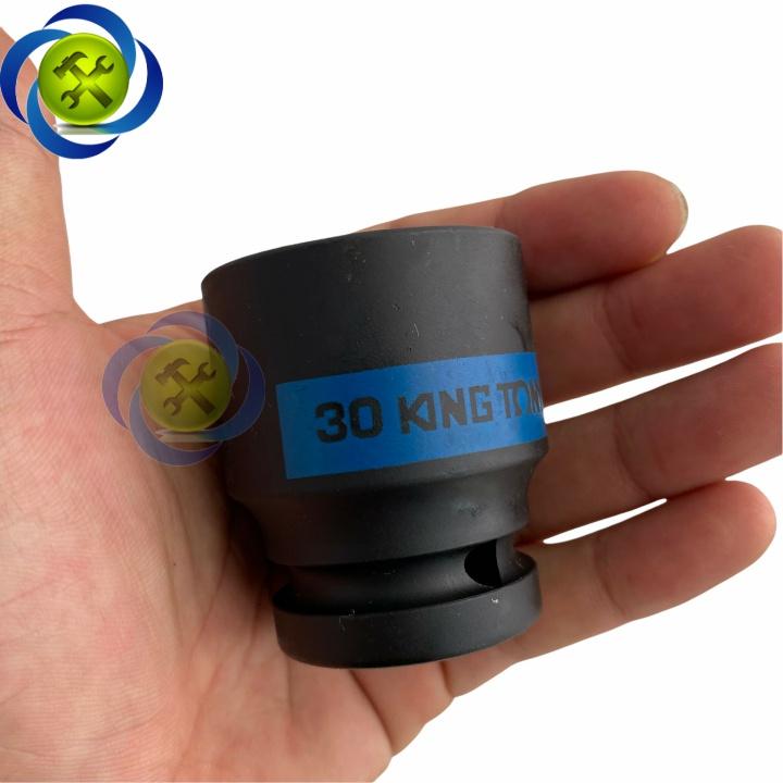 Tuýp 30mm 3/4 Kingtony 651530M loại ngắn 6 cạnh màu đen