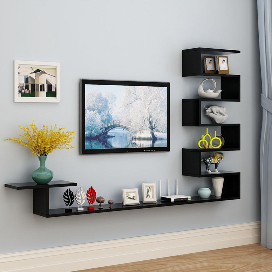 Kệ Tivi gỗ hiện đại SMLIFE Trixie | Gỗ MDF dày 17mm chống ẩm | D224xR20xC132cm