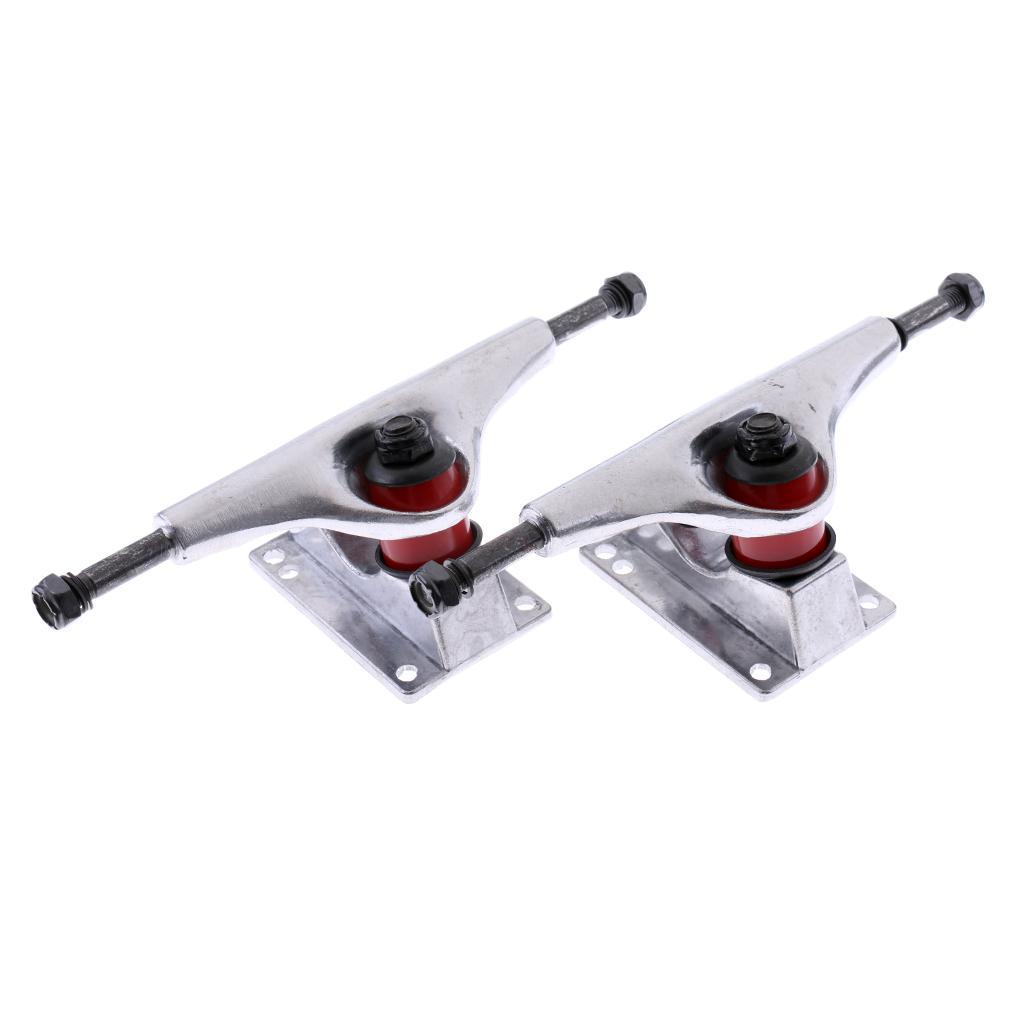 5" Aluminium Skateboard Trucks + ABEC-9 Bearings + Skateboard Y-Tool