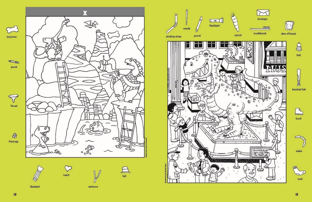 Sách - Dinosaur Puzzles by Highlights