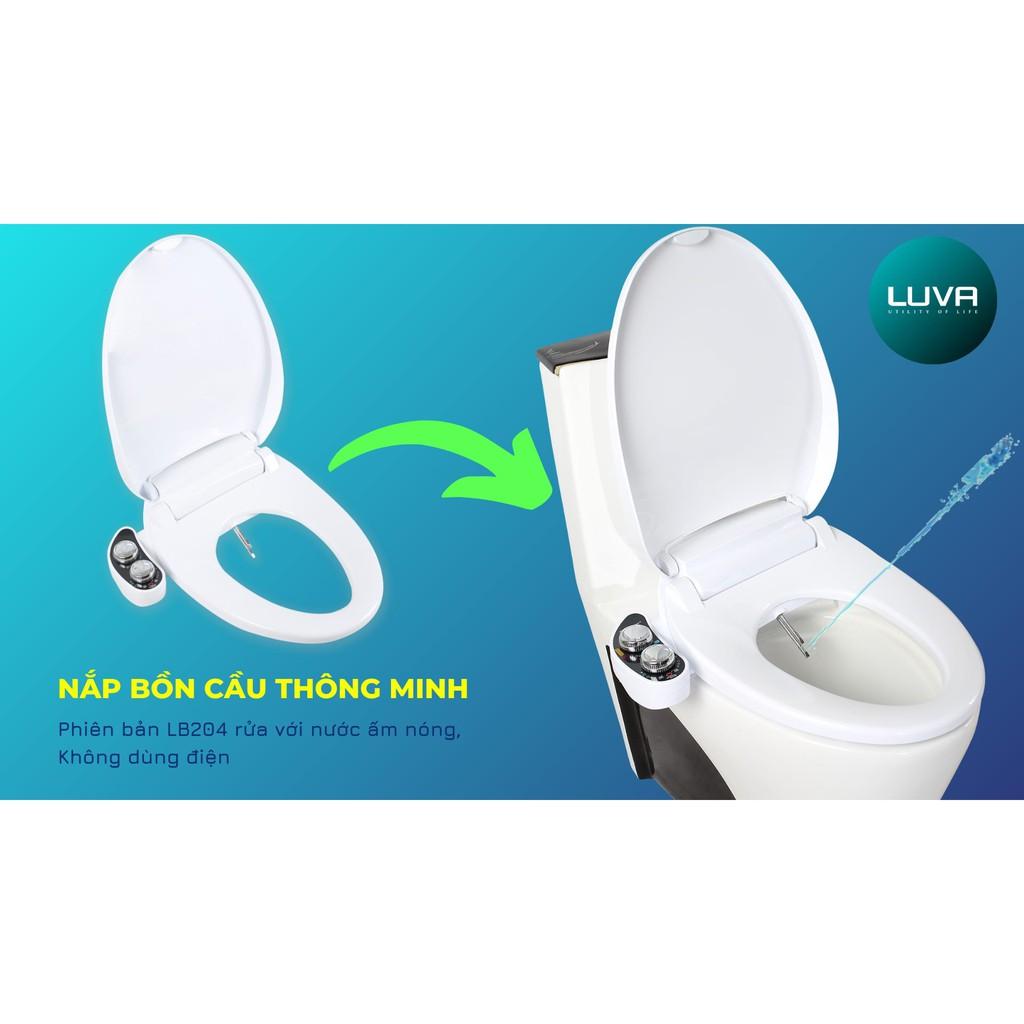 (Chính Hãng-BH 3 Năm) Vòi rửa vệ sinh thông minh LUVA BIDET LB204 (có nước nóng)