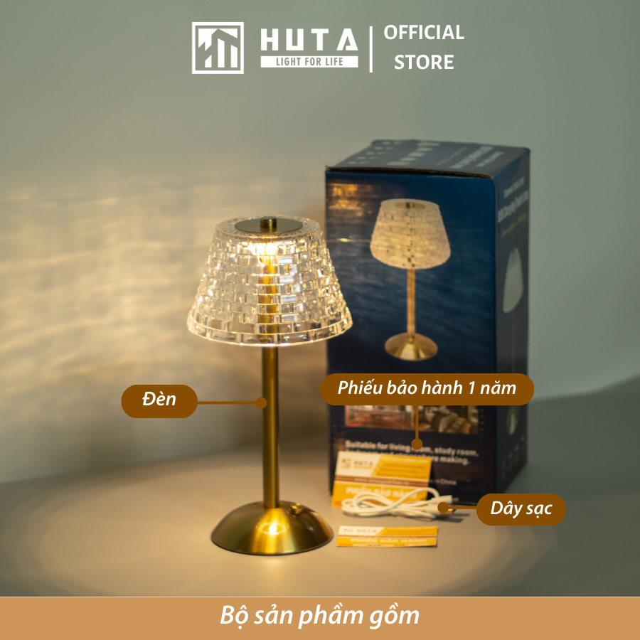 Đèn Led Quầy Bar HUTA Light For Life RESBED3 Cảm Ứng Tích Điện, Điều Chỉnh Ánh Sáng Vàng