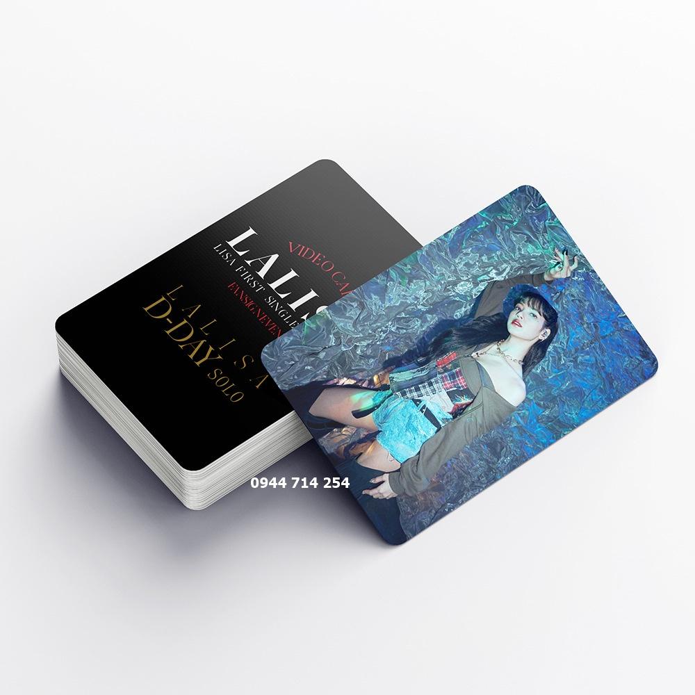 Trọn bộ 54 Card Lisa Blackpink Lomo Lalisa D-Day Solo 2022